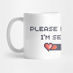 please dont honk im sensitive Mug